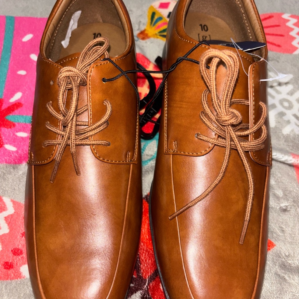 George Tan Leather Oxfords